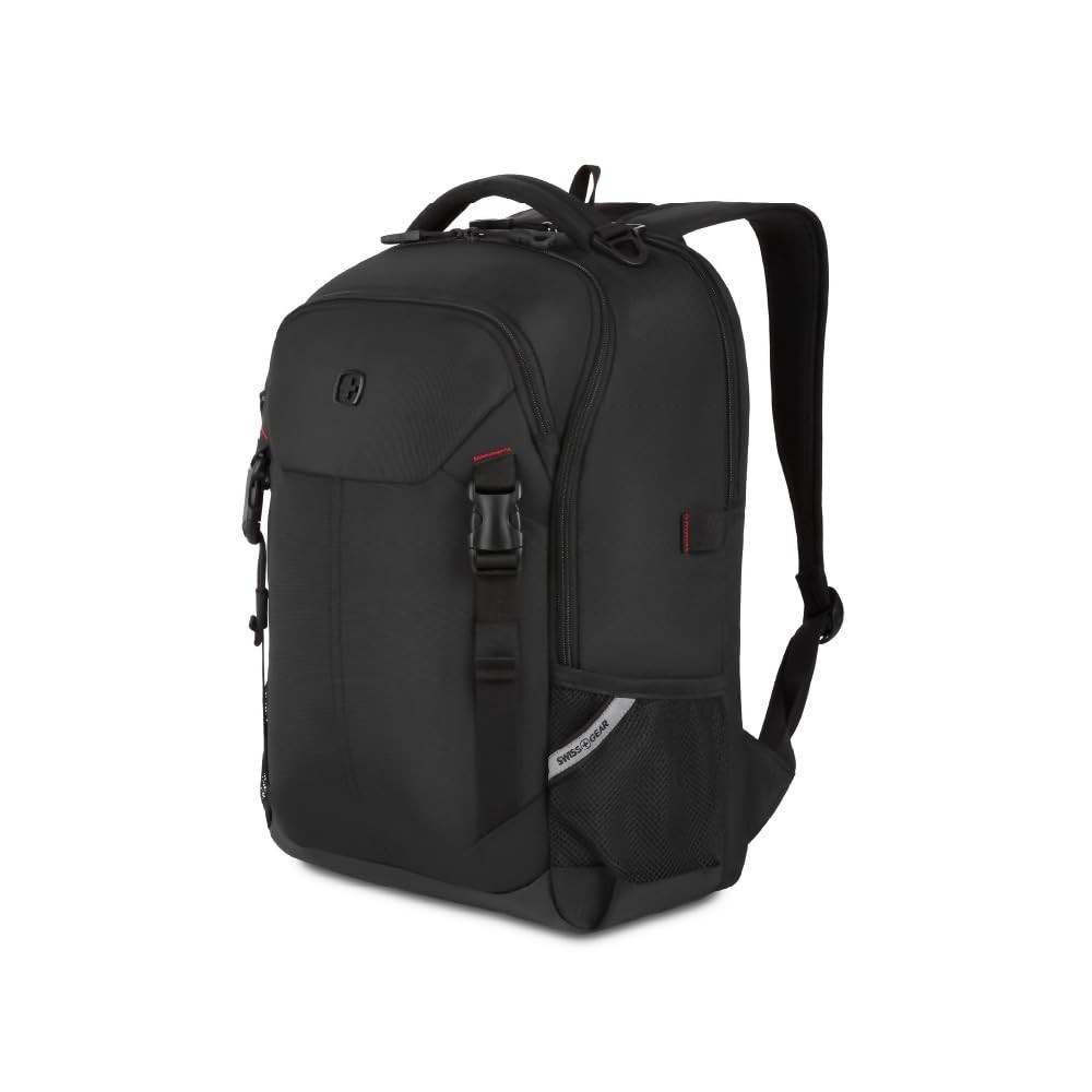 SwissGear Civic Pro SA5213 16" Laptop Backpack Black 18x13.25x7 NEW