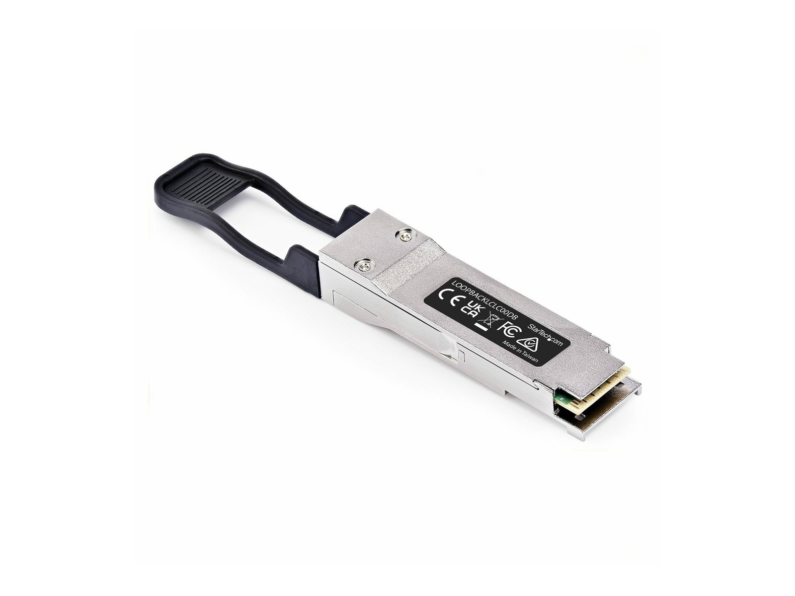 Startech QSFP28 passive loopback testing module LOOPBACKPLUG100G