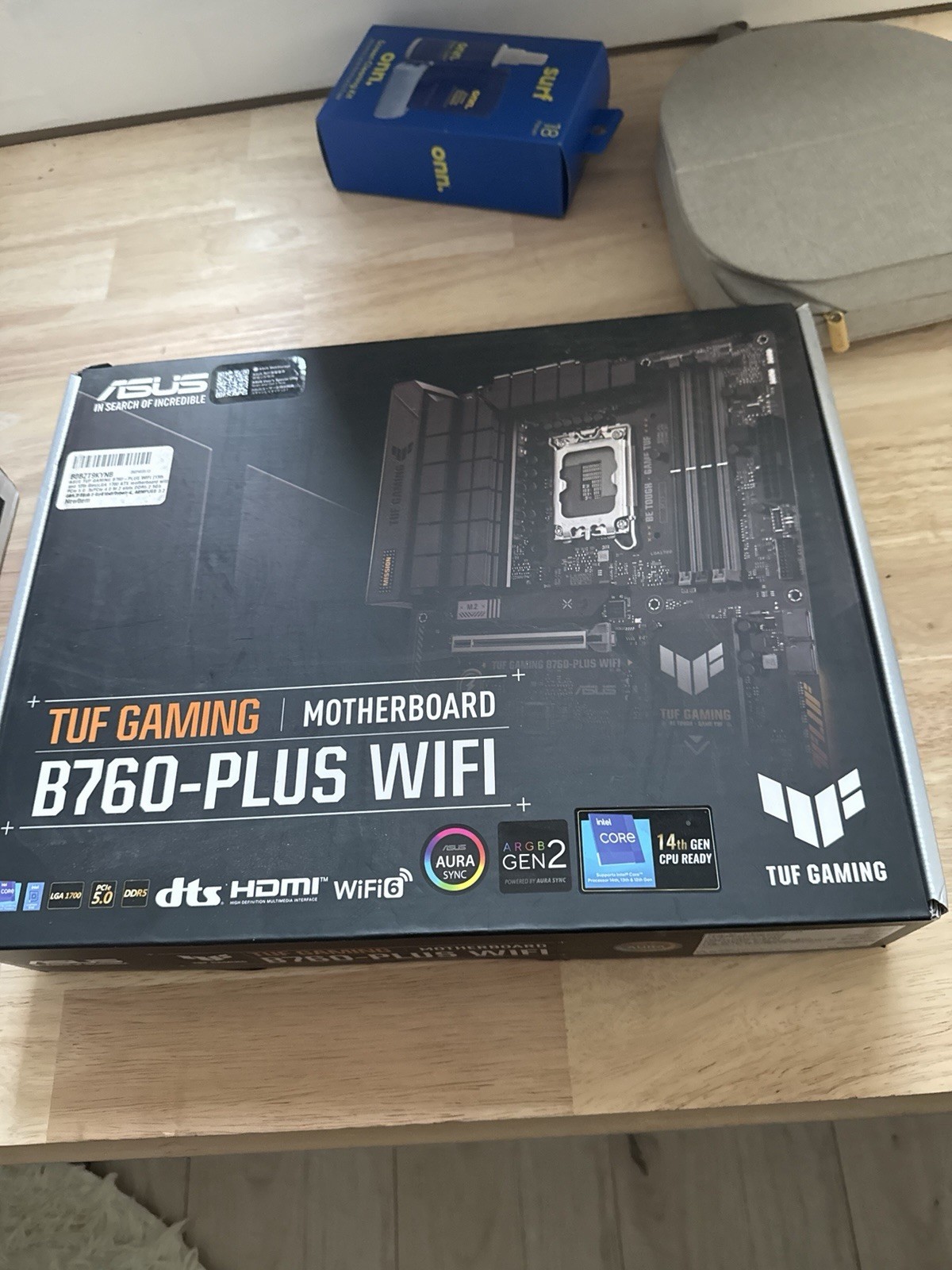 ASUS TUF Gaming B760M-PLUS WiFi LGA 1700 MicroATX Intel Motherboard
