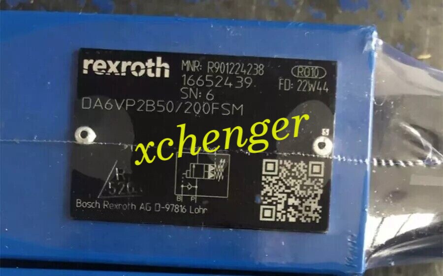 1PCS REXROTH R901224238 DA6VP2B50/200FSM valve new via FedEx or DHL
