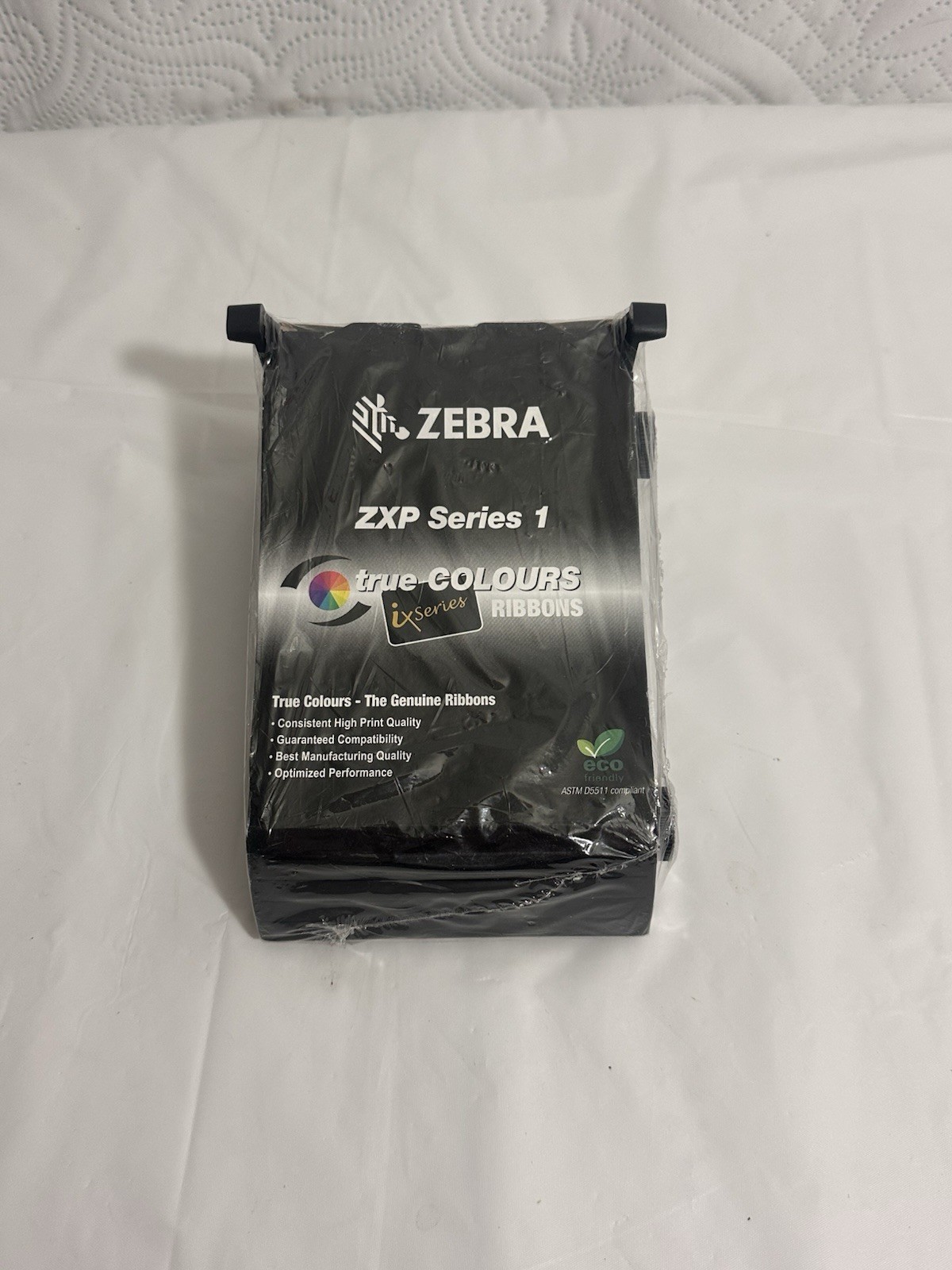 Zebra ZXP Series 1 Color Ribbon Cartridge ID Badge Printer 800011-140 Sealed