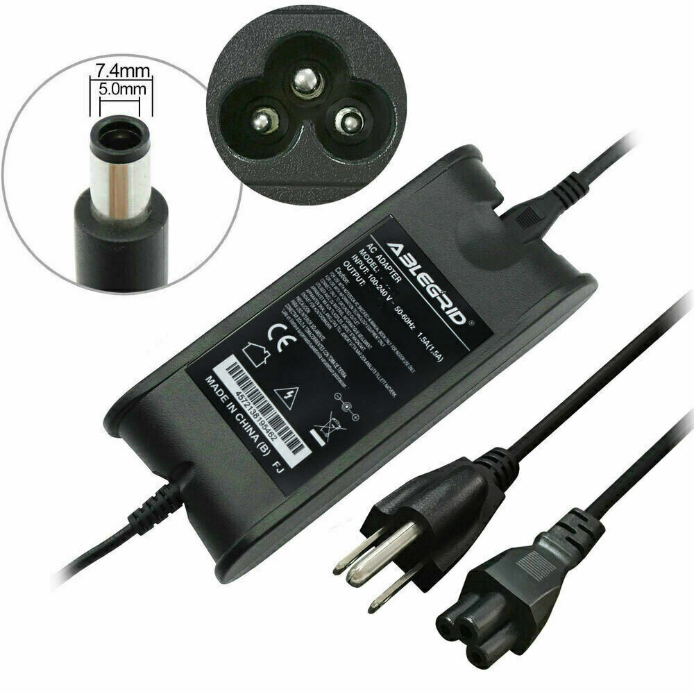 65W AC Adapter Charger For Dell Latitude P26T001 Laptop Power Supply Cord PSU