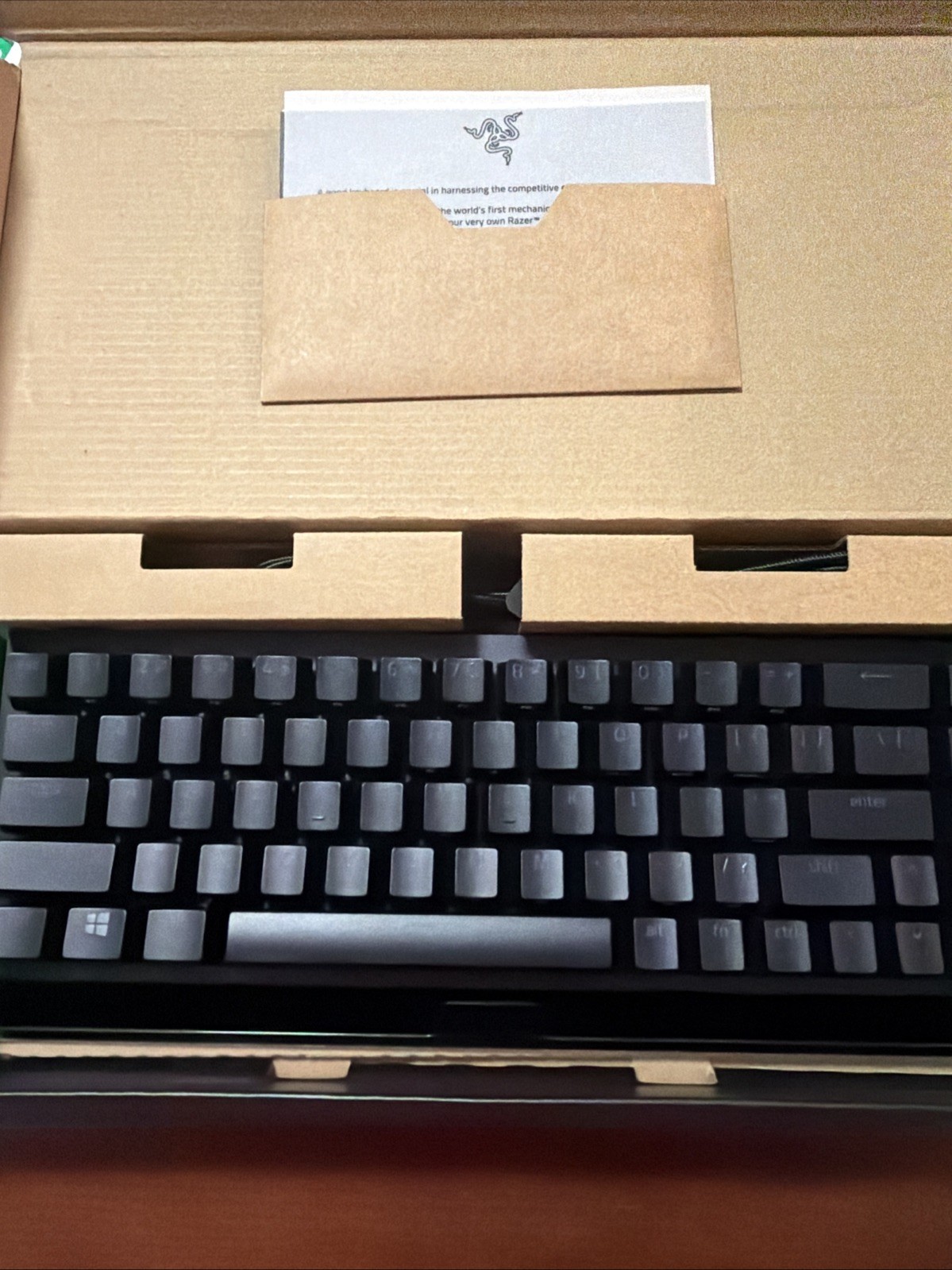 Razer BlackWidow V3 Mini HyperSpeed Mechanical Keyboard