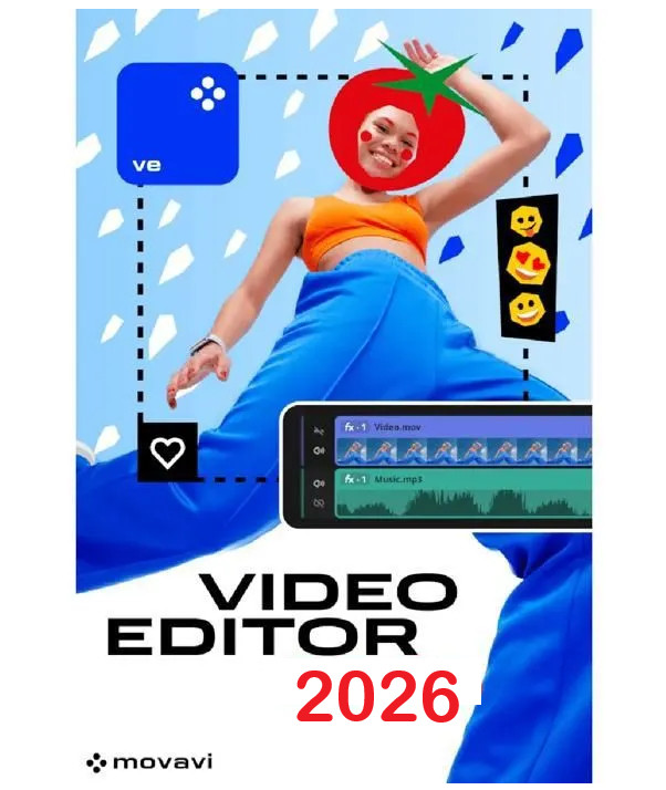 Movavi Video Editor 2026 for Mac , Edit Video on Macintosh