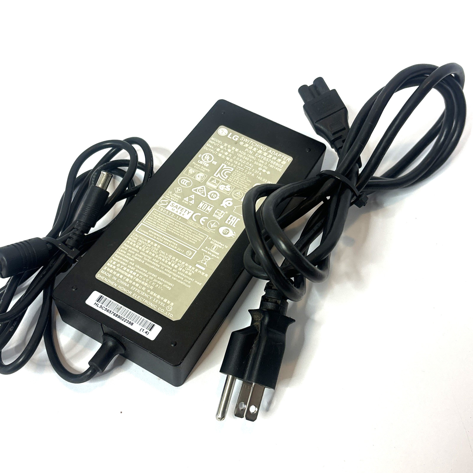 GENUINE LG Switching Adapter Model: ADS-150KL-19N-3 EAY65768902