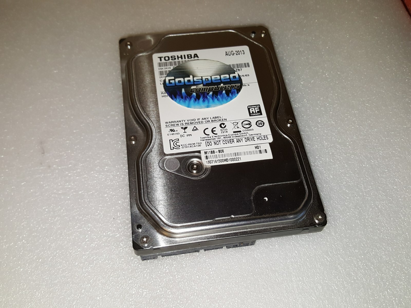 HP Pavilion p6674y - 1TB SATA Hard Drive with Windows 7 Ultimate 64-Bit