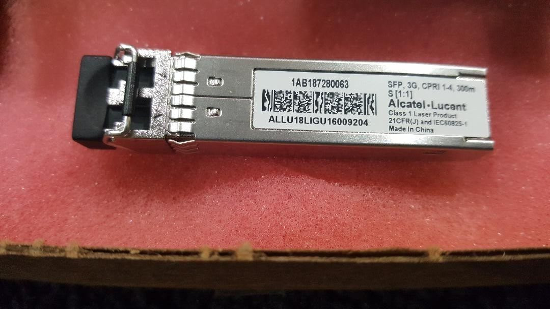 NOKIA/ALCATEL-LUCENT 1AB187280063 SFP LC (NEW IN MANUFACTURER BOX) LOT OF 7