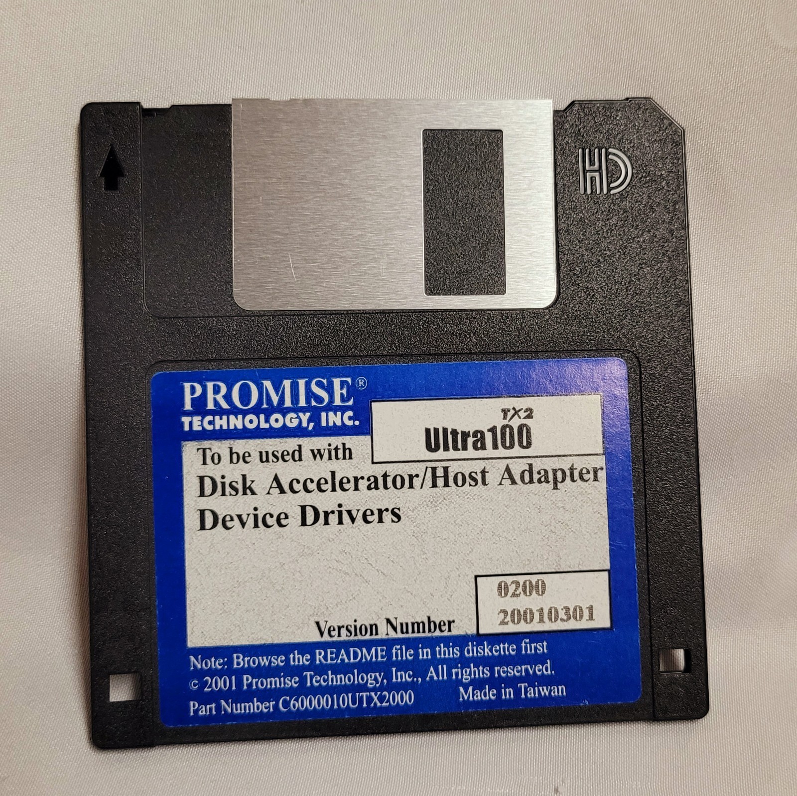 Promise Technology Inc Floppy Disk Accelerator Hist Adaptor Drivers Ver 20010301