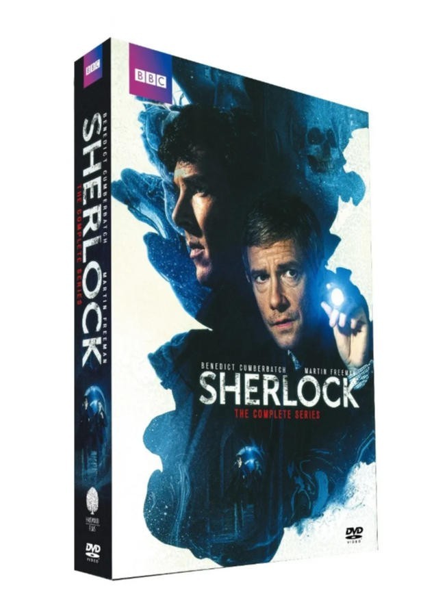 Sherlock: The Complete Series 1-4 & Abominable Bride {DVD, 9-Disc Box Set} New