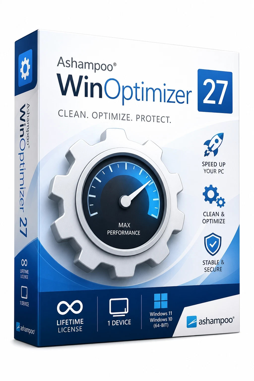 Ashampoo WinOptimizer 27 (PC) (1 Device, Lifetime)