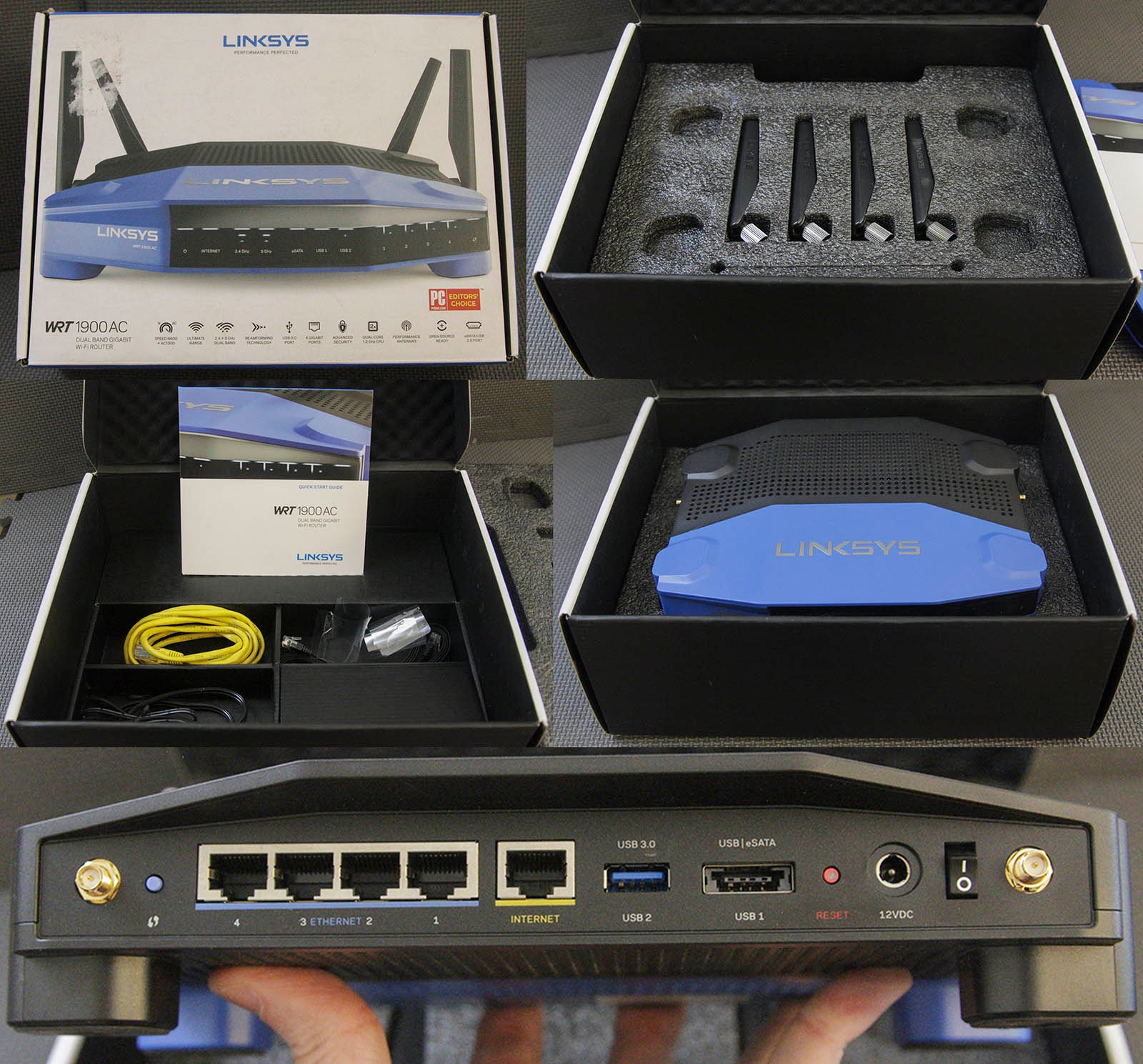 Linksys WRT1900AC V2 AC1900 DD-WRT Gigabit OpenVPN Wireless VPN Router