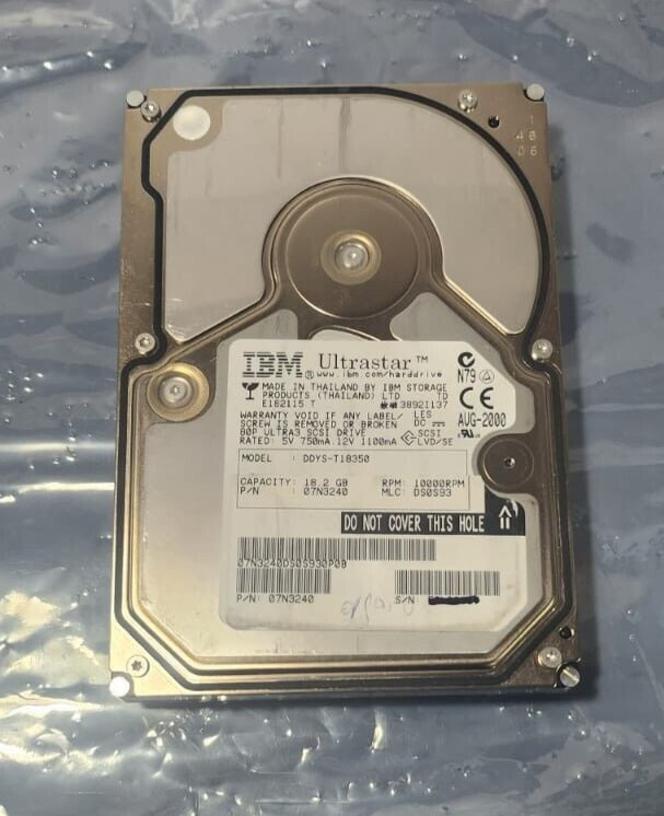 IBM ULTRASTAR HDD DDYS-T18350 18.2 GB