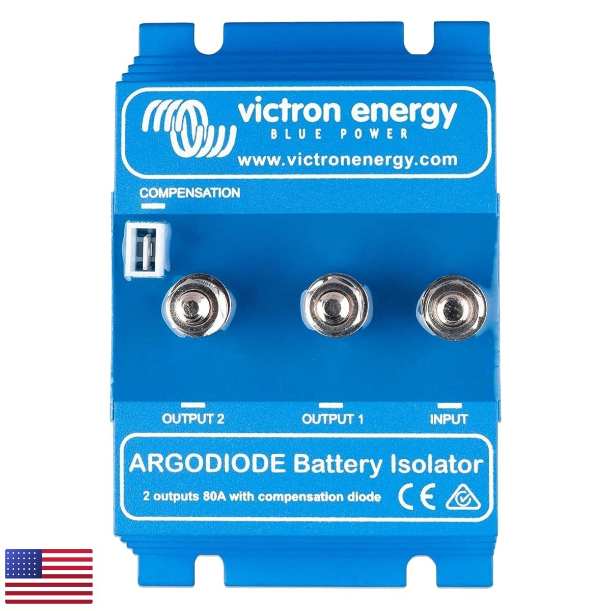 Victron Energy ArgoDiode 80-2SC Battery Isolator 2 Battery 80A