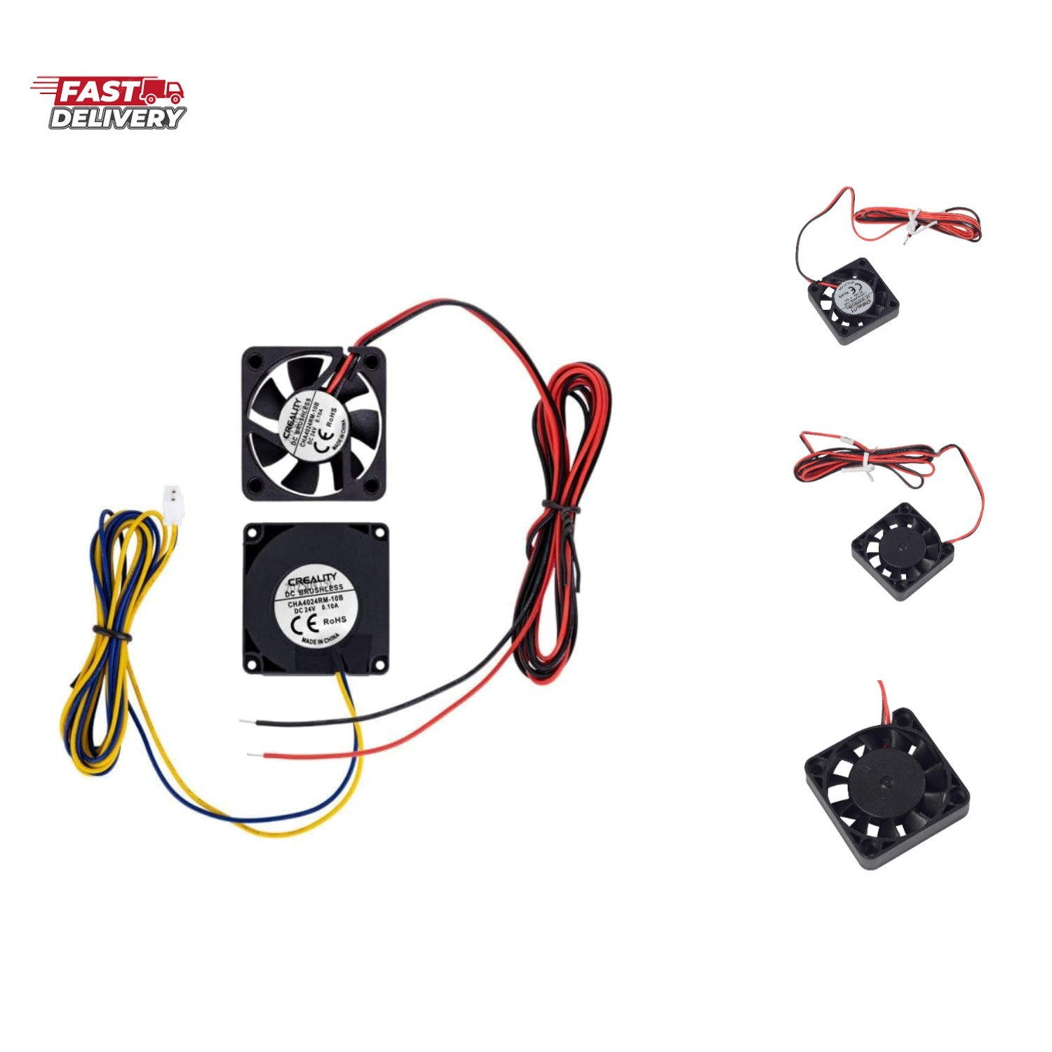 Creality Ender 3  4024 Fans 40x40x10MM DC 24V Extruder Hot End Fan and DC 24V...
