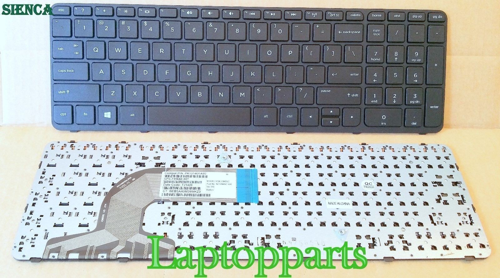 New US Standard Replacement keyboard for HP Pavilion 15-E 15-N 15-F 15-G 15-R   