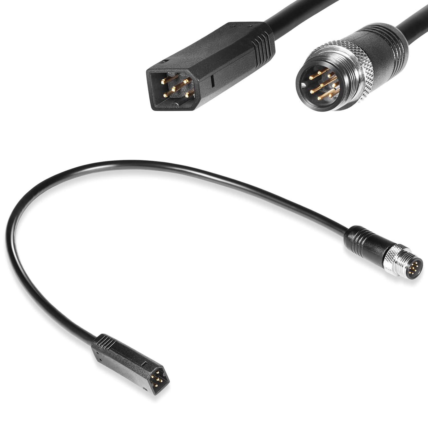 720074-12 AS EC QDE 12 Ethernet Adapter Cable 1foot Marine Network Adapter Cable