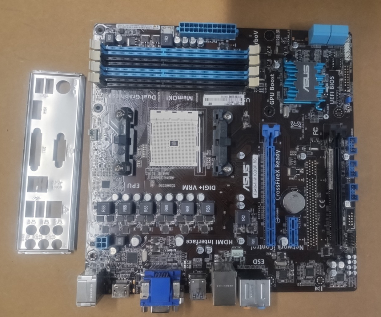 ASUS Motherboard F2A55-M/M11BB/DP_MB W/ IO SHIELD