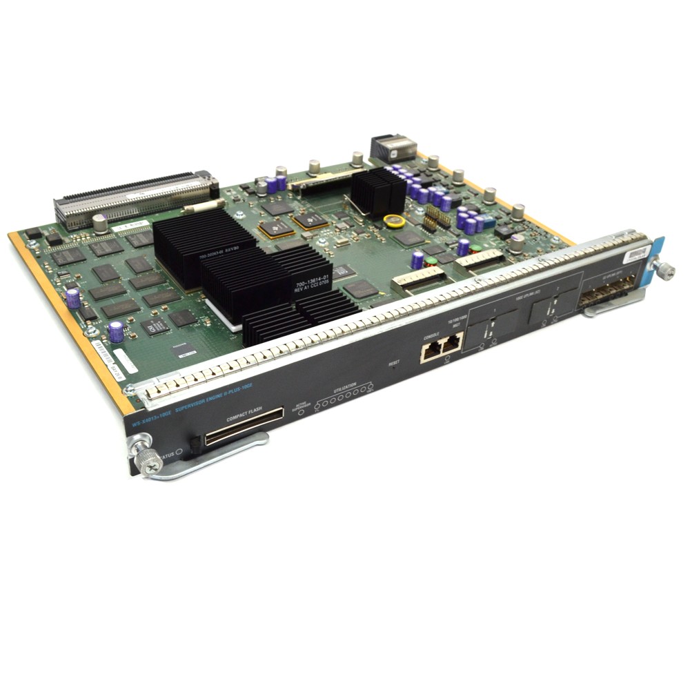Cisco WS-X4013+10GE Catalyst Supervisor Engine II-PLUS-10GE 81Mpps 108Gbps