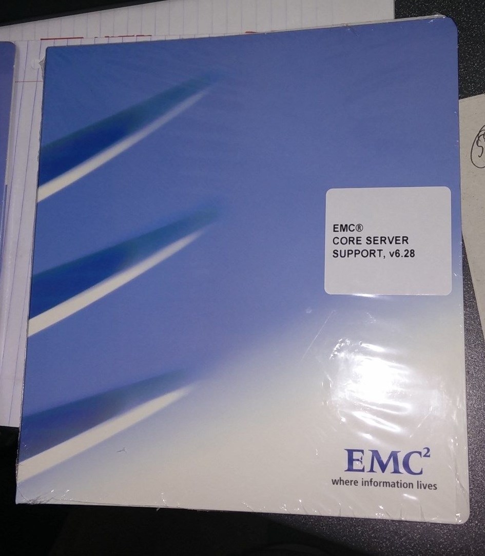 EMC Core Server Support V.6.28, P/N: 953-002-250 - NEW / Sealed / 