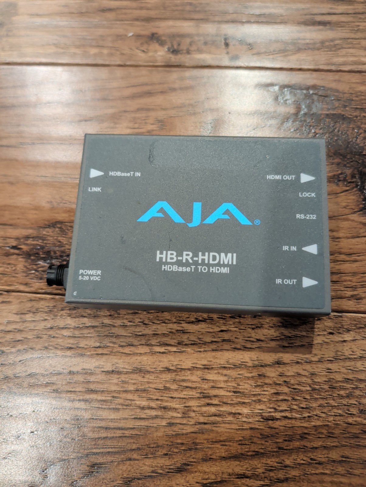 AJA HB-R-HDMI HD BaseT to HDMI Converter No PSU