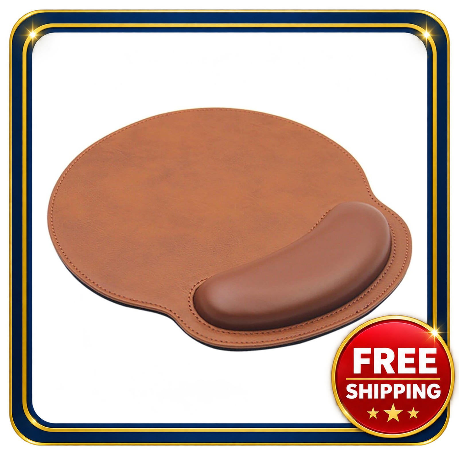Mouse Pad with Wrist Support Ergonomic Desk Accessory