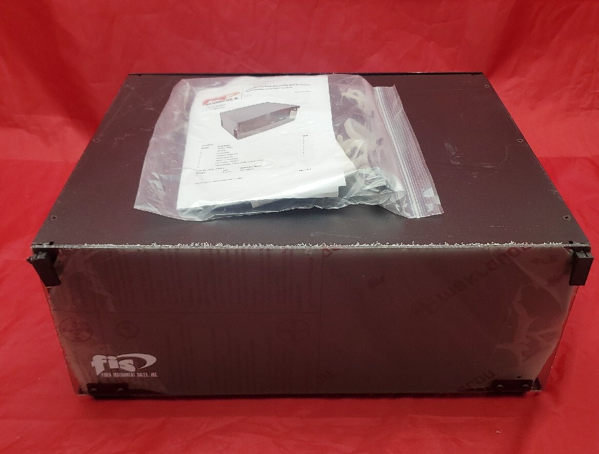 FIS High Density Fiber Optic Rack Mountable Enclosure 4RU F1RM4RU