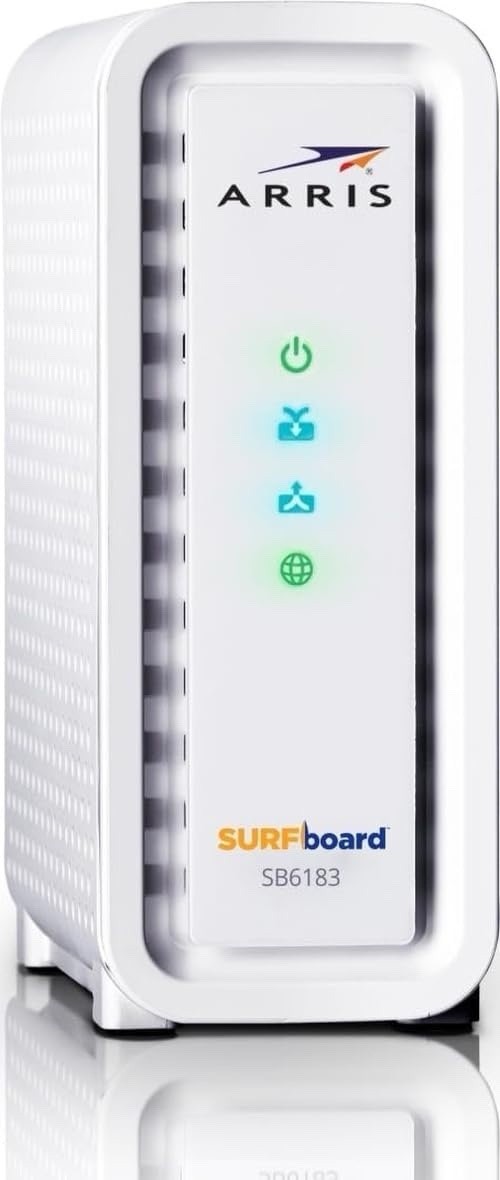 MOTOROLA ARRIS SURFboard Modem | Model: SB6183 | Modem & Power Supply ONLY