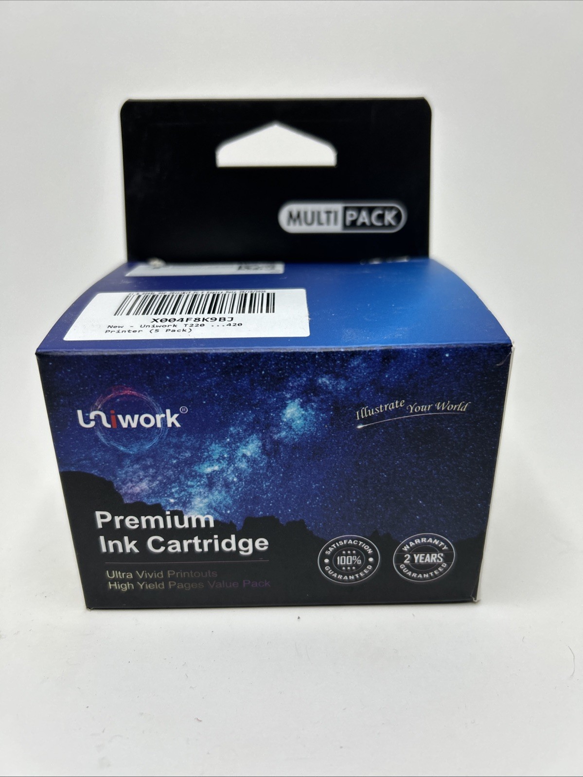 Uniwork Premium Ink Cartridges 4 Pack