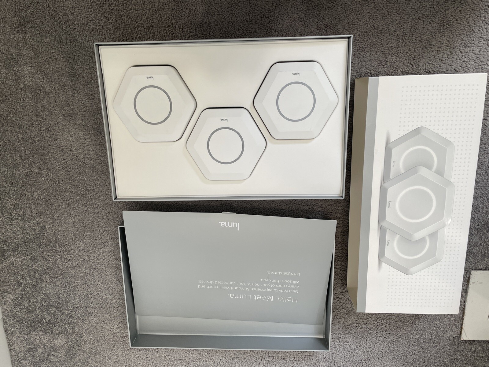 LUMA Intelligent Home Surround WiFi System White 3 Units