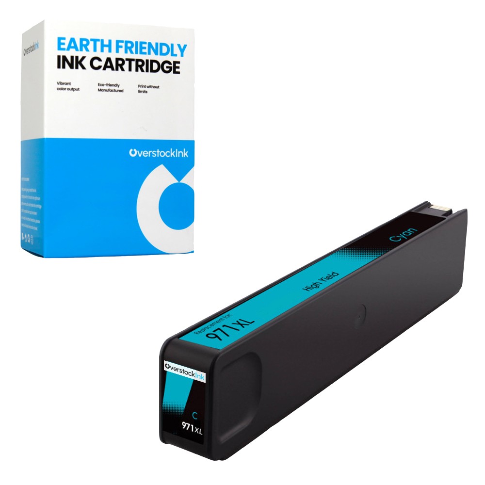 OSI 1PK Compatible 971XL Cyan Ink Cartridge for HP OfficeJet Pro X476dn X476dw