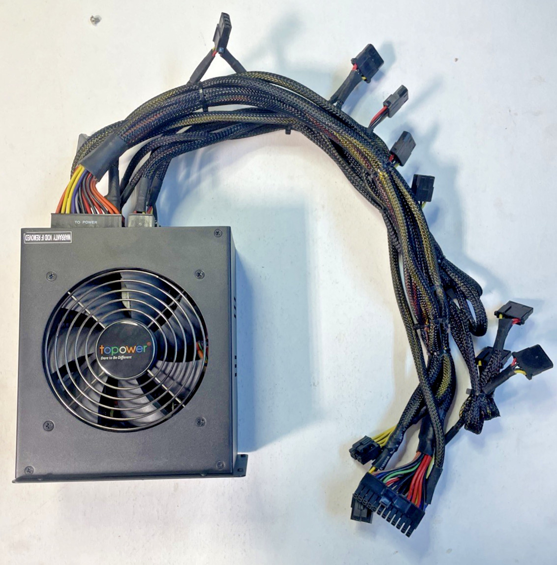Topower Powerbird 1100W Modular Power Supply TOP-1100W W/CABLES