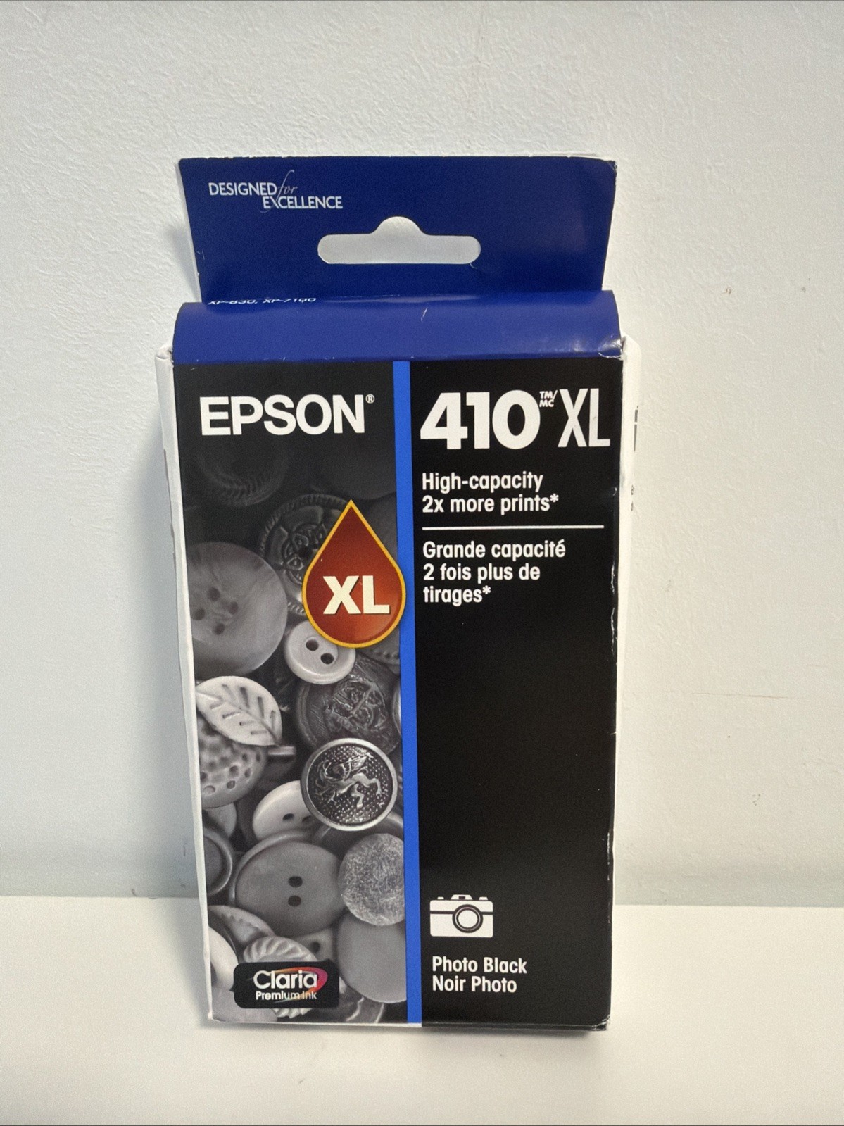 Epson 410XL Ink Cartridge Claria Premium High Capacity Black Exp 9/2028