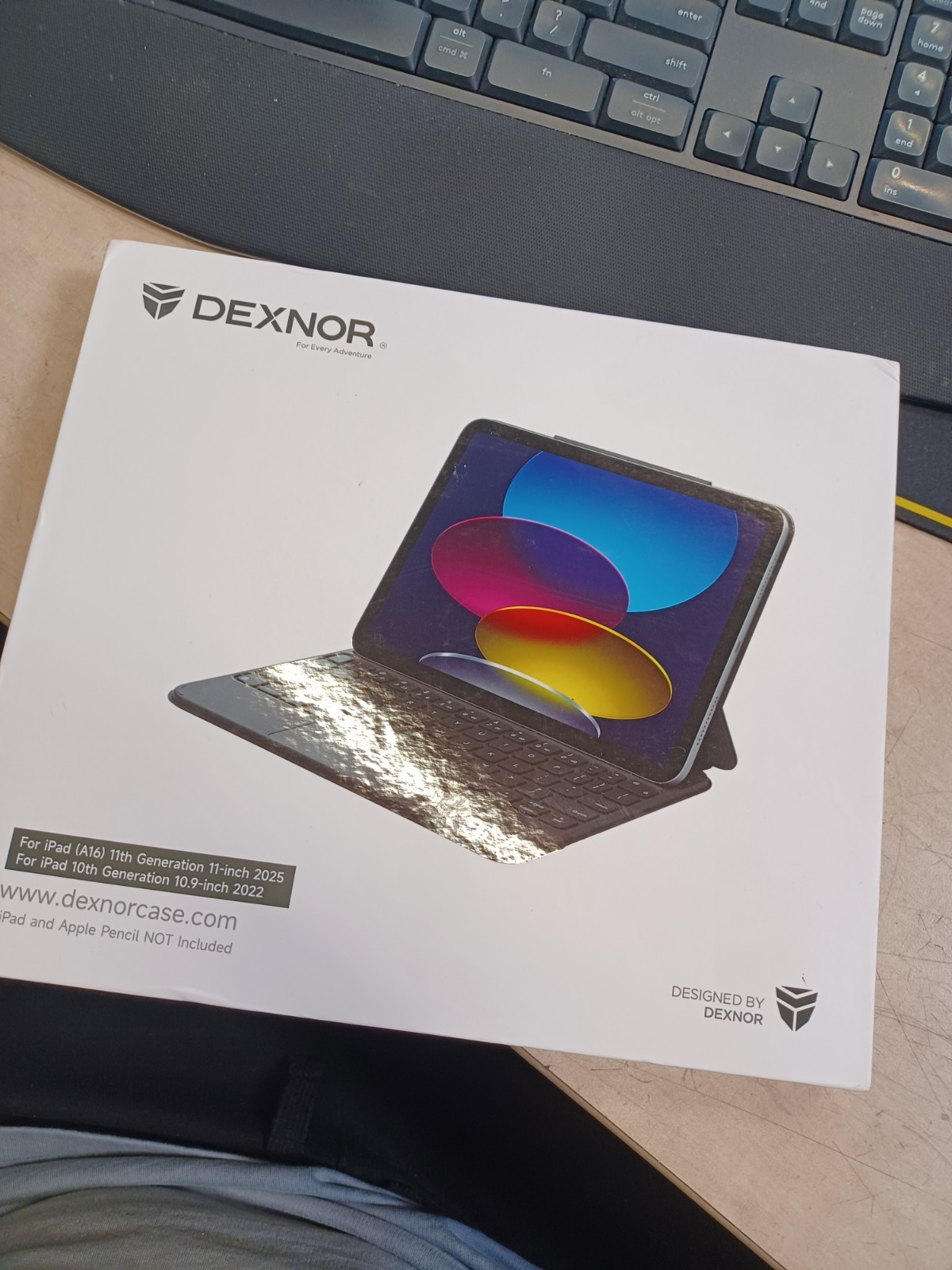  Dexnor DK010 Smart Magnetic Keyboard Case For iPad 11th And 10th Generation