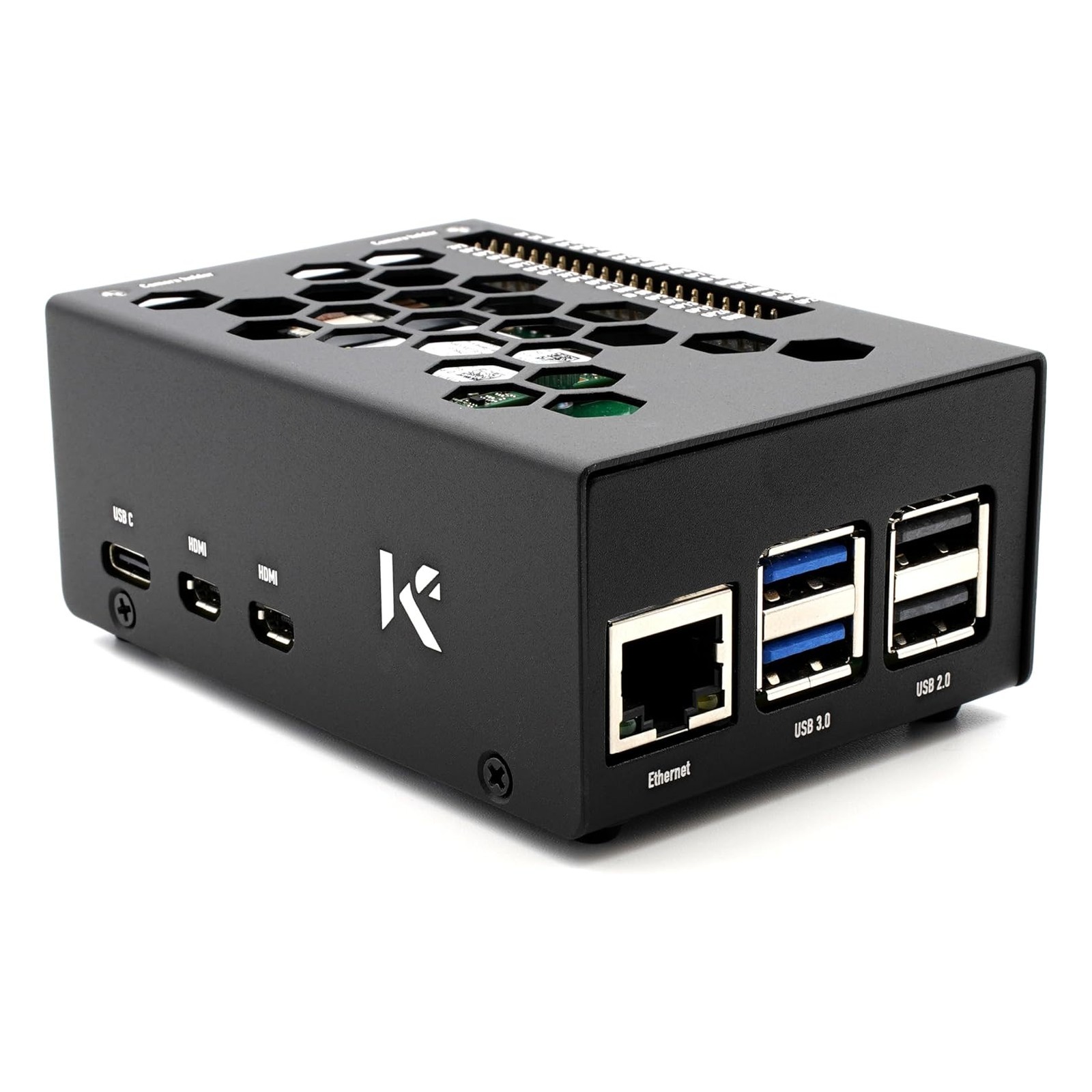 KKSB Case for Raspberry Pi 5 and M.2 NVMe HAT