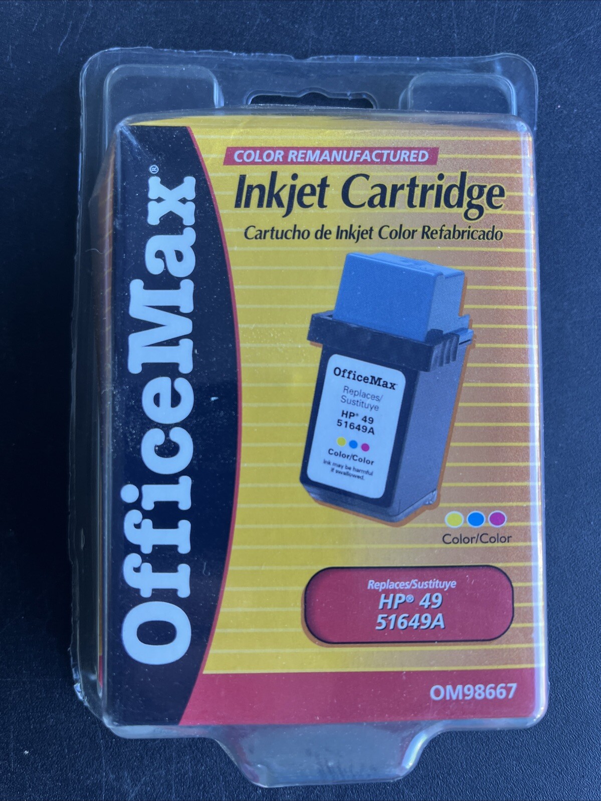 Office Max Inkjet Cartridge NEW