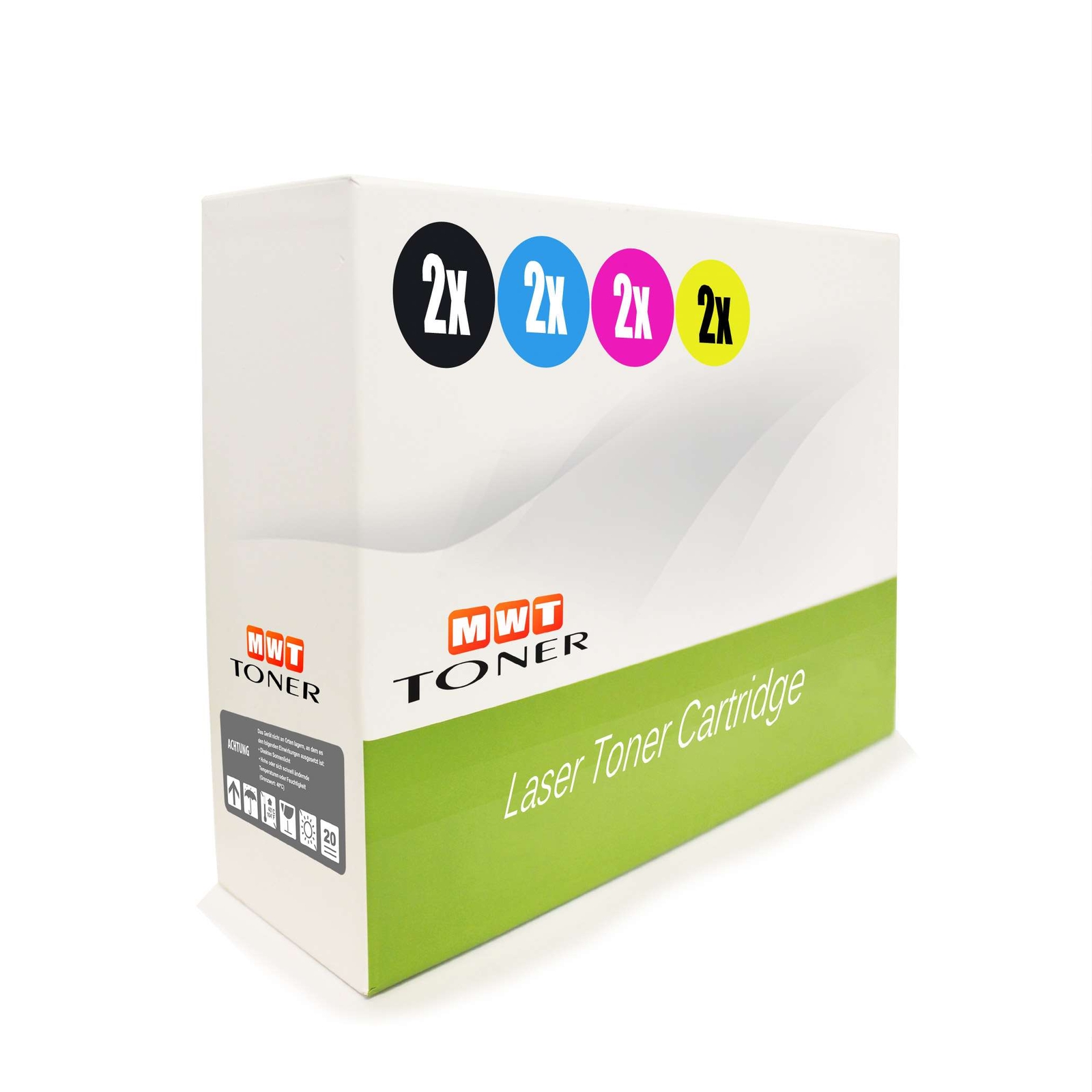 8x Compatible MWT Toner Cartridge For OKI C-9650-DN C-9800-MFP C-9600