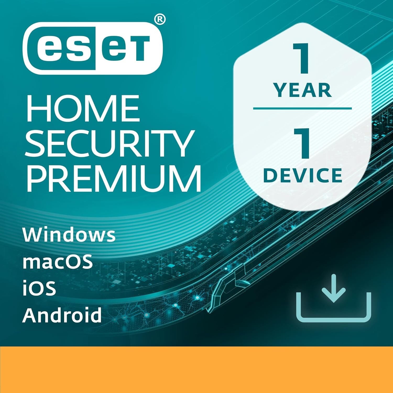 ESET Internet Smart Home Security Premium 2026 1 Device 1 Year Same Day by Email