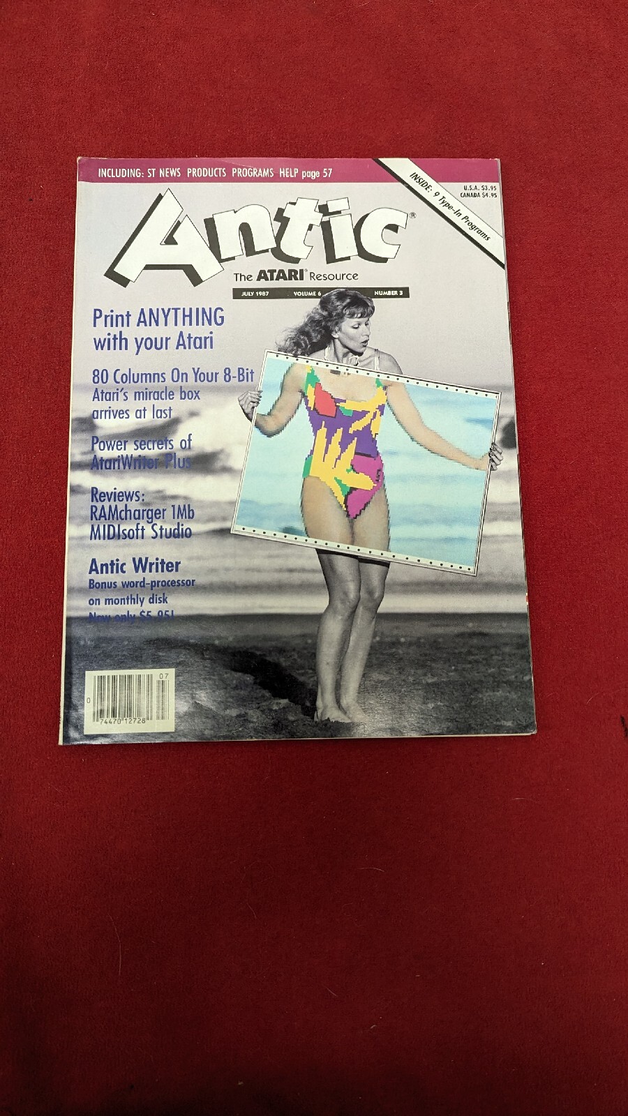 Atari, Antic Magazine, July 1987