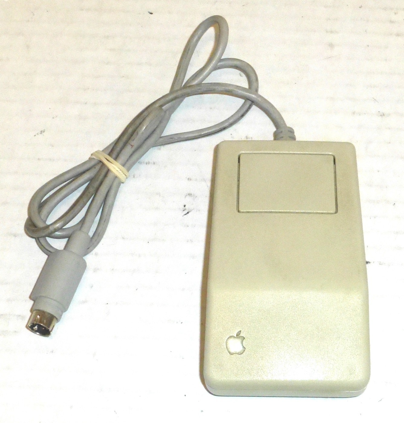 Vintage Apple Desktop Bus Mouse G5431 One Button Mechanical Ball Mouse READ