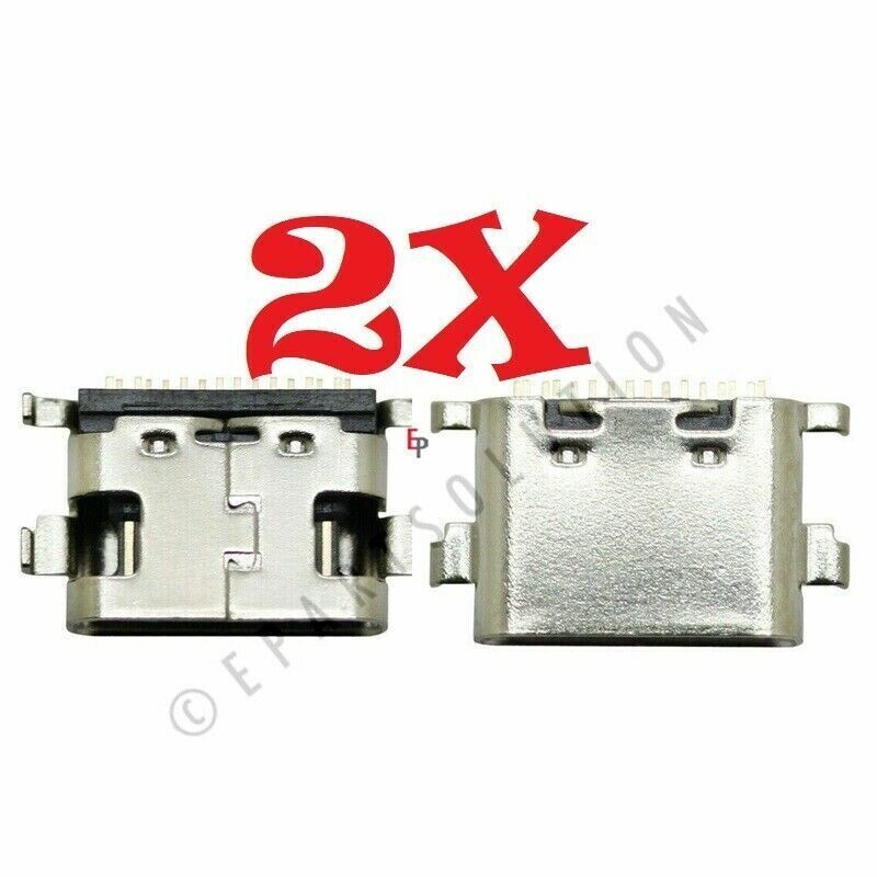 2X Dragon Touch KidzPad Y88X 7 Charging Port USB Charger Dock Connector Type C