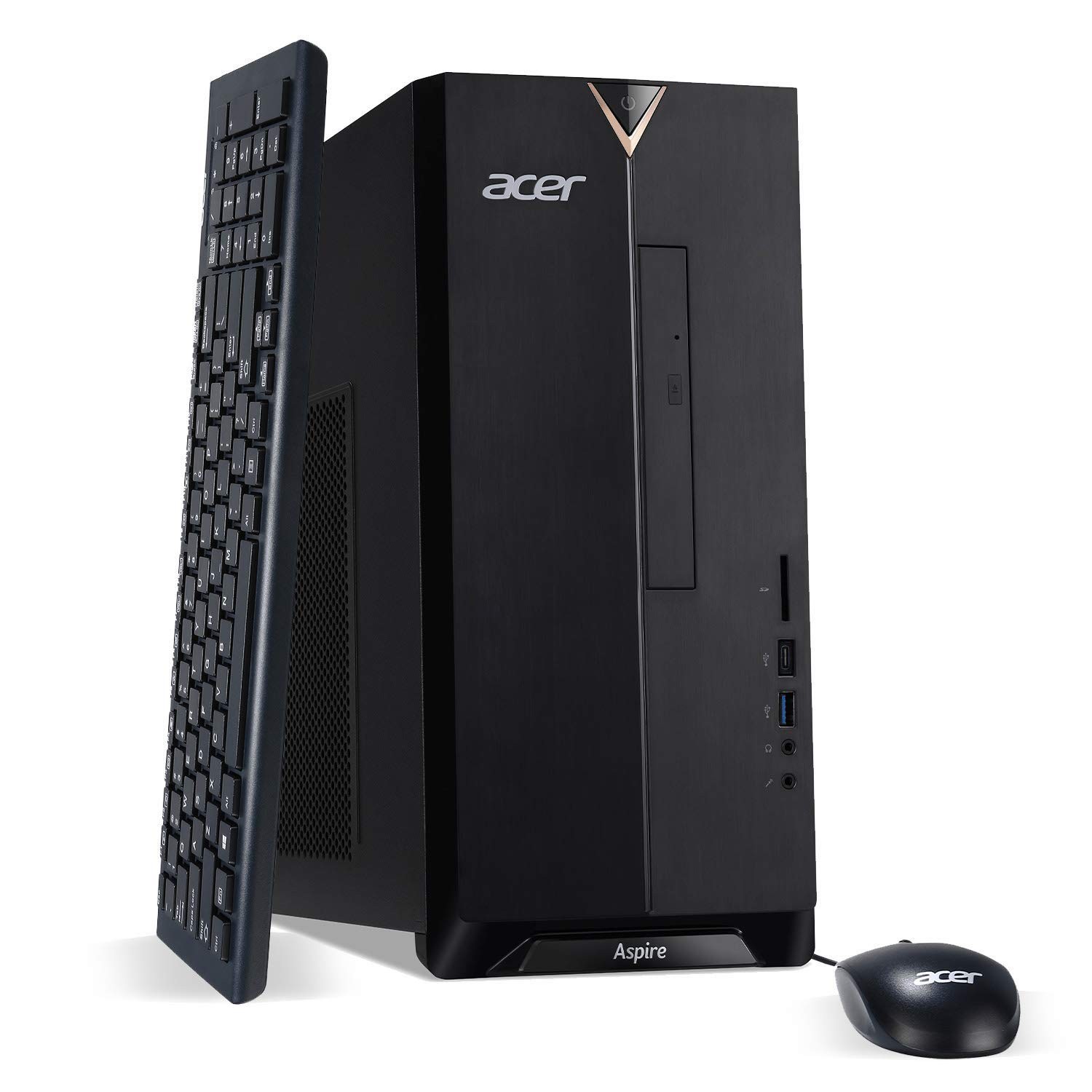 Acer Aspire TC-895-UA91 Desktop, 10th Gen Intel Core i3-10100 4-Core Processor