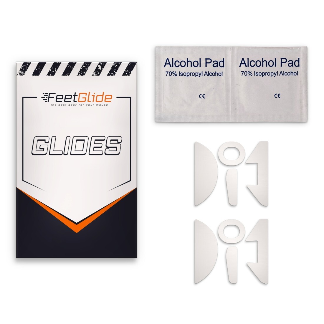 FeetGlide Skates for Dareu A980 Pro / Pro Max Replacement Mouse Feet PTFE