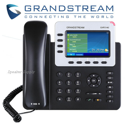 Grandstream GXP2140 Enterprise IP Phone 4 Line 4 SIP 5 Way Conferencing Gigabit