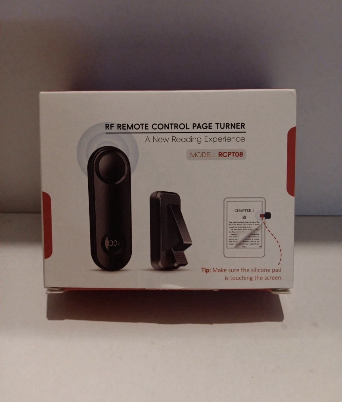 Page Turner Remote Control for Kindle & Kobo eReaders, Gifts for Readers