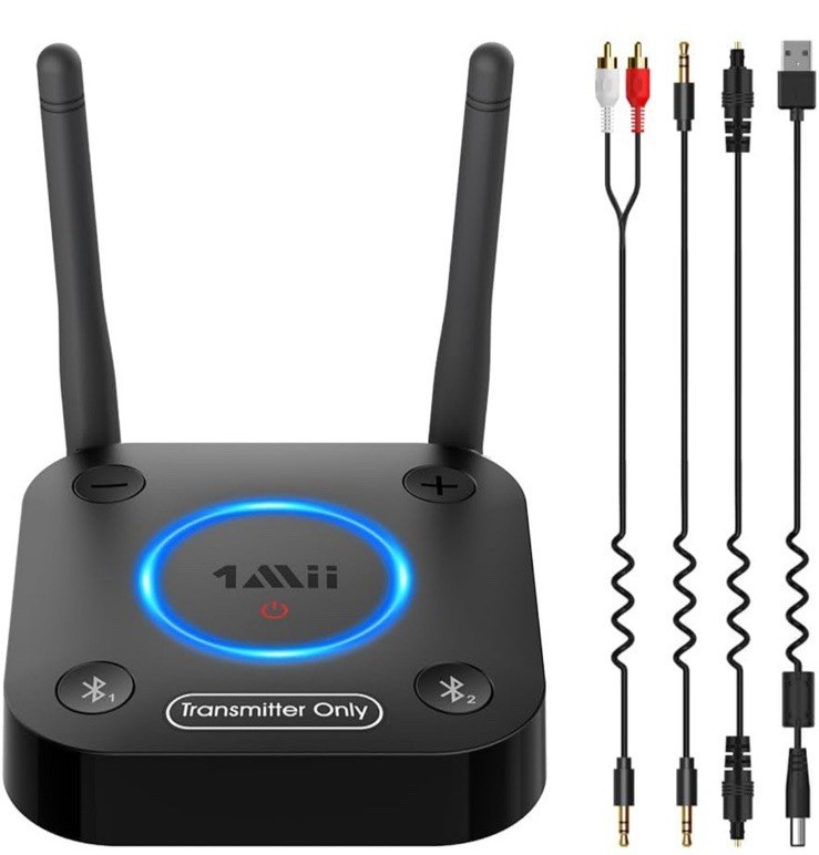 1Mii B06TX Bluetooth Transmitter Only + Accessories