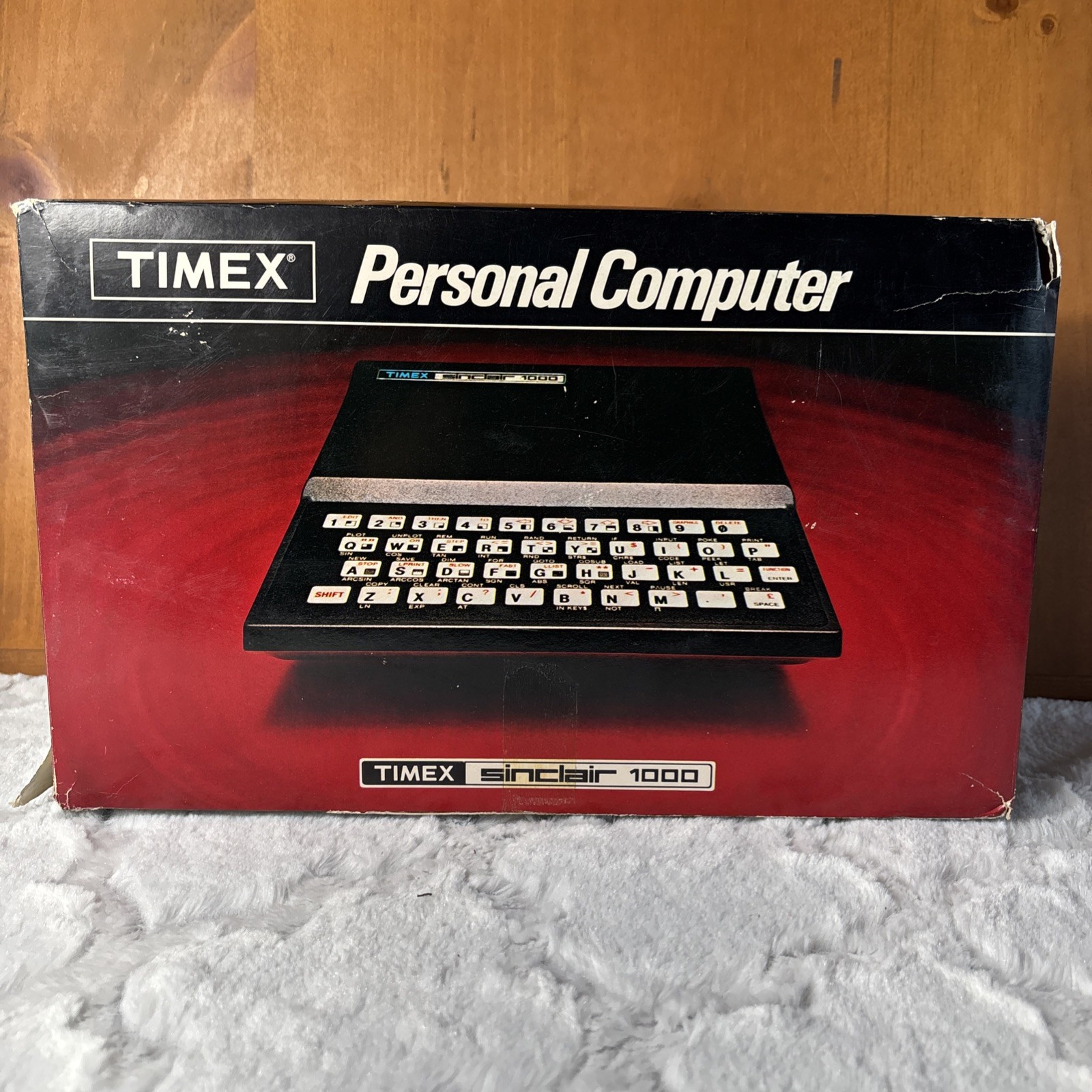 VINTAGE 1982 TIMEX SINCLAIR 1000 PERSONAL COMPUTER WITH ACCESSORIES AND MANUAL