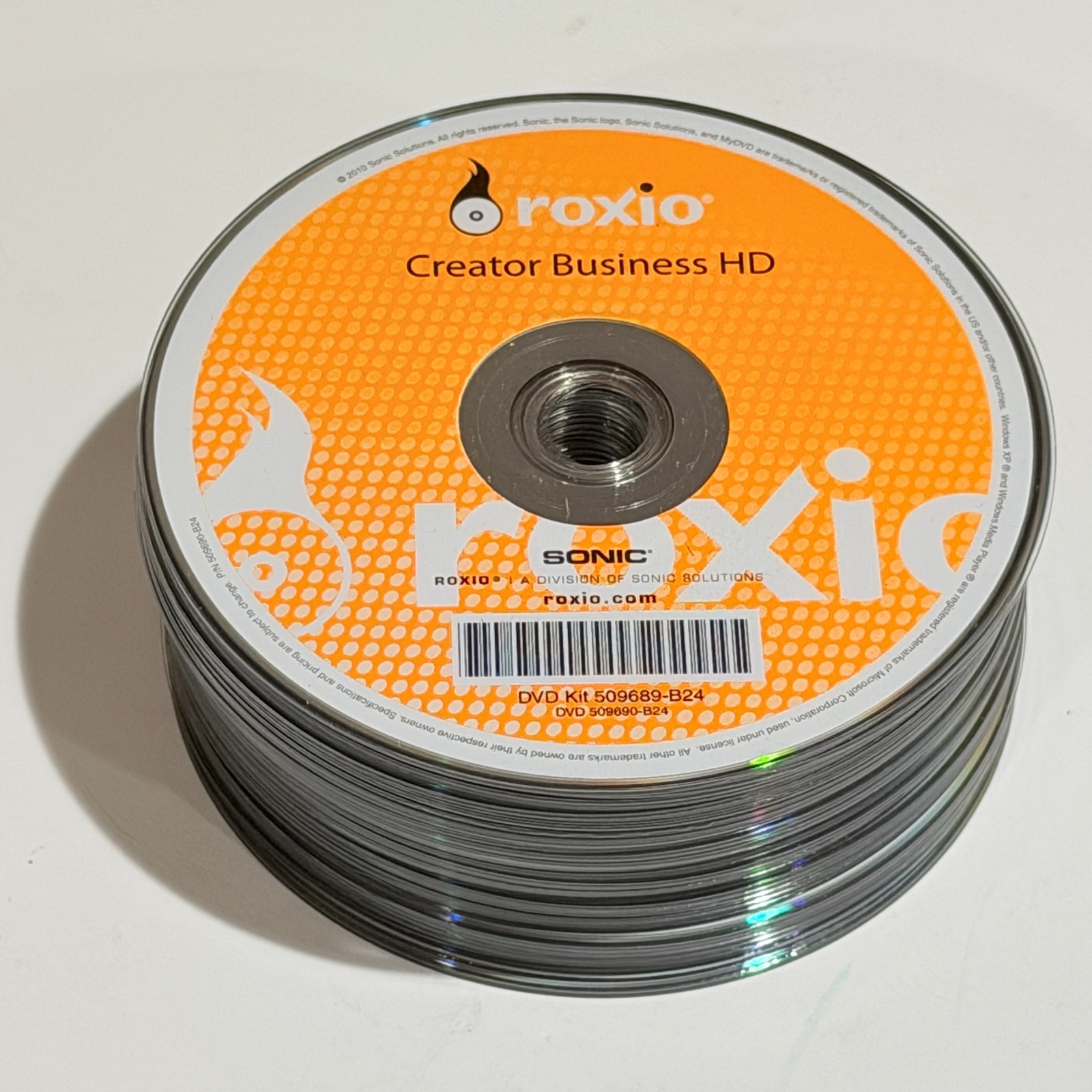 Sonic Roxio Creator Business HD -Easy CD/DVD Burning Software LOT OF 33