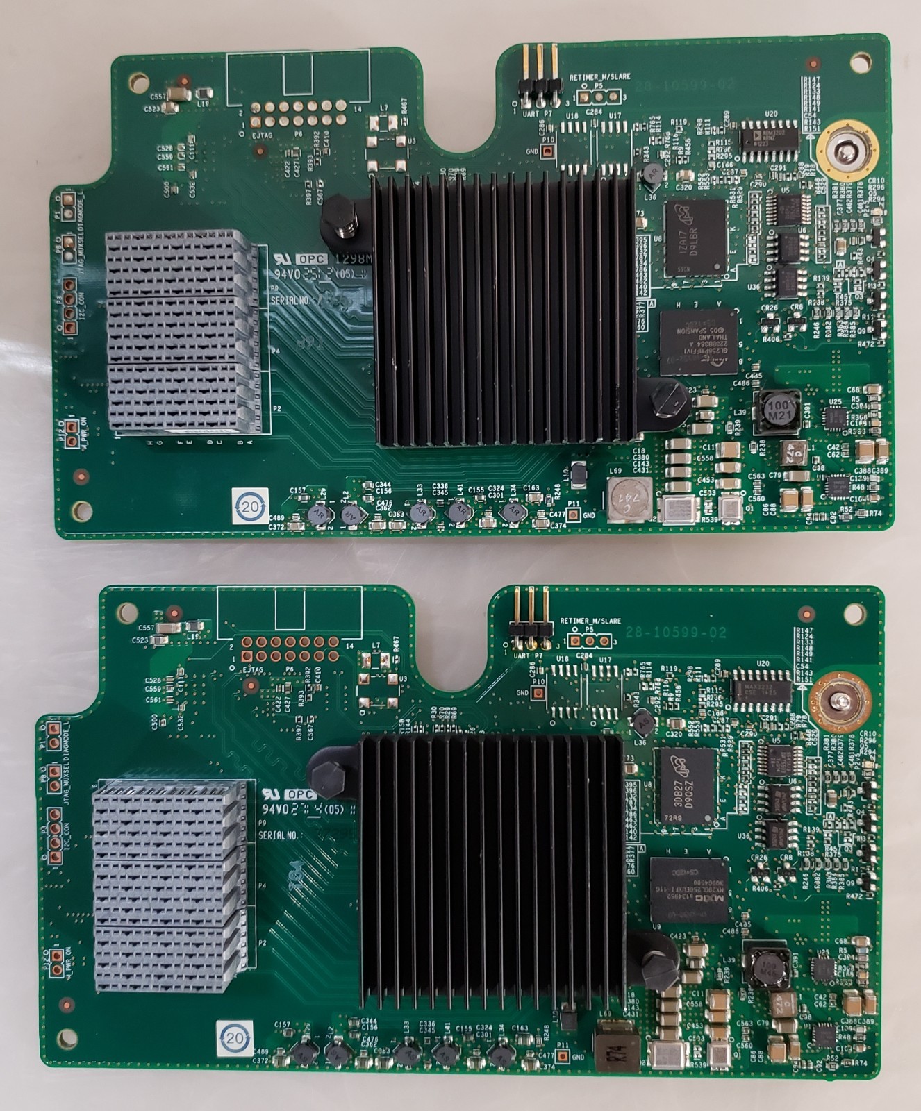 Pair of Cisco UCSB-MLOM-40G-01 Virtual Interface Cards for Cisco UCS B-Series M3