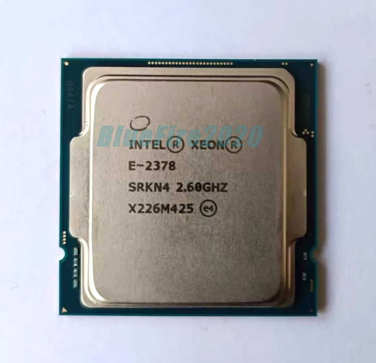 Intel Xeon E-2378 8-Core 2.6 GHz To 4.8GHz LGA-1200 TDP-65W SRKN4 CPU Processor