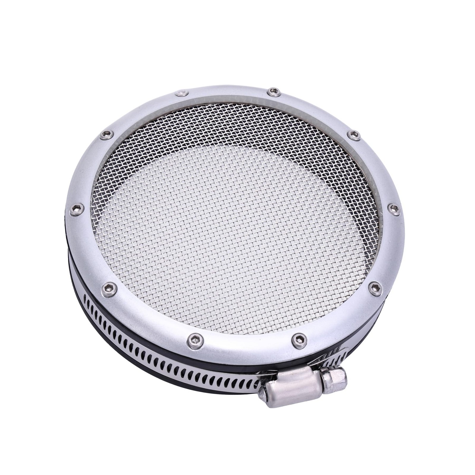 4" Turbo Inlet Grill Protector Guard Turbocharge Screen Mesh Air Inlet Filter...